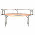Chivari 7 Foot (84" x 30") Serpentine Plywood Table and Bar Top TPLYSRP84-BAR-KT-AX