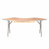 Chivari 7 Foot (84" x 30") Serpentine Plywood Table and Bar Top TPLYSRP84-BAR-KT-AX