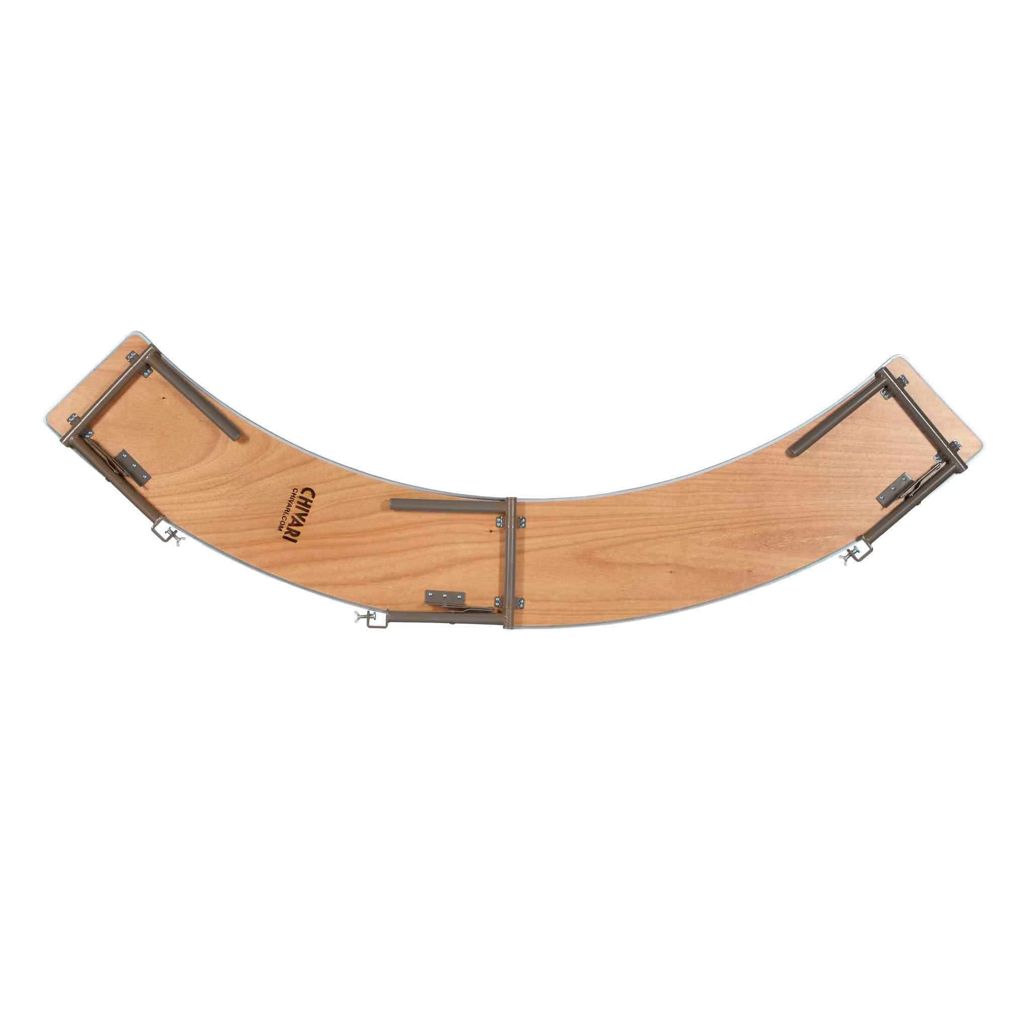 Chivari 7 Foot (84" x 30") Serpentine Plywood Table and Bar Top TPLYSRP84-BAR-KT-AX