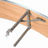 Chivari 7 Foot (84" x 30") Serpentine Plywood Table and Bar Top TPLYSRP84-BAR-KT-AX