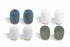 Front of the House Front of the House Artefact® Salt & Pepper Set - 3oz - Indigo (Sold in case pack of 6) FOH-TSP105BLP22