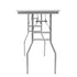Chivari 60" x 24" (5 Foot) Stainless Steel Counter Height Kitchen Folding Table with Steel Skeleton™ TSTNRT6024-AX