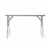 Chivari 60" x 24" (5 Foot) Stainless Steel Counter Height Kitchen Folding Table with Steel Skeleton™ TSTNRT6024-AX