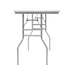 Chivari 60" x 30" (5 Foot) Stainless Steel Counter Height Kitchen Folding Table with Steel Skeleton™ TSTNRT6030-AX