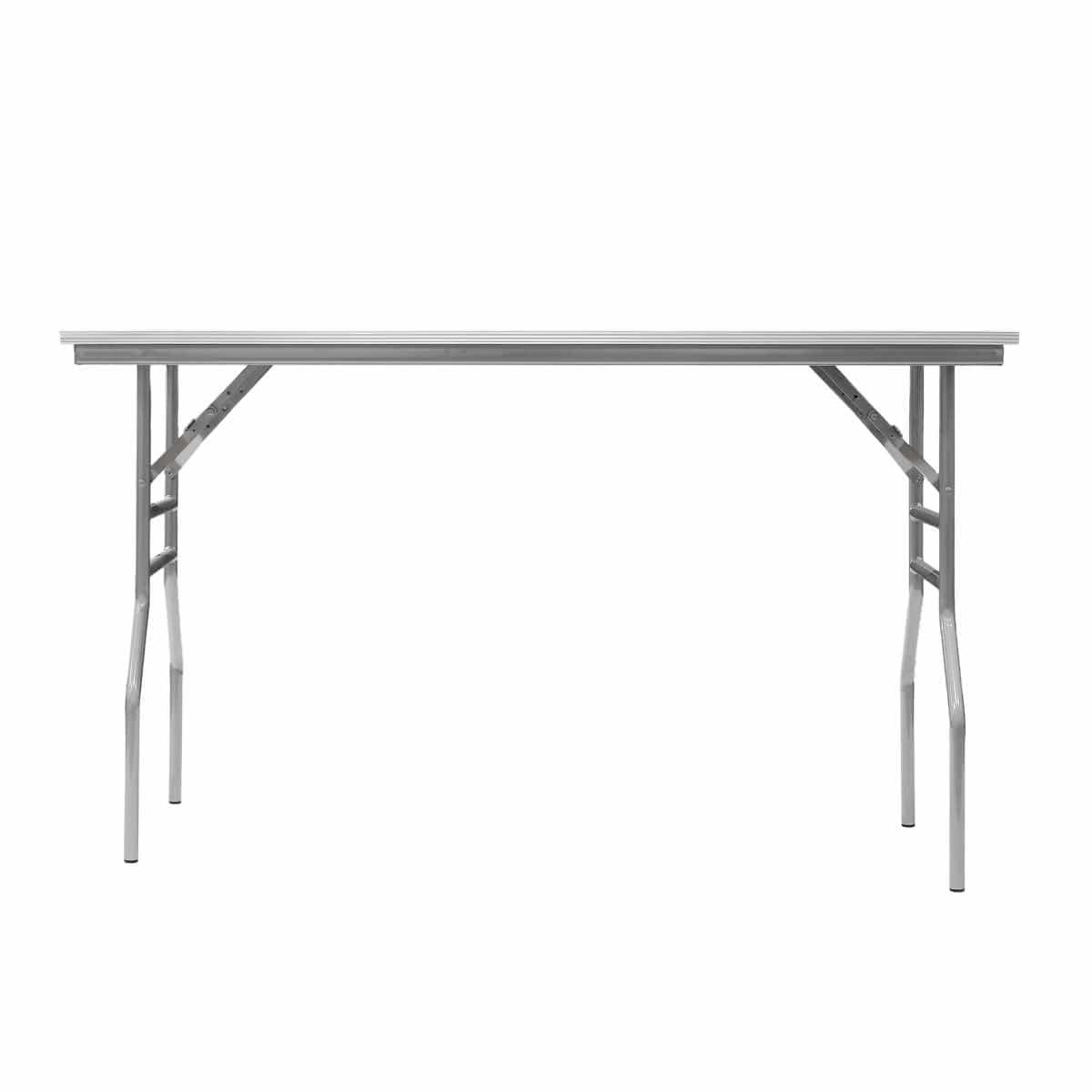 Chivari 60" x 30" (5 Foot) Stainless Steel Counter Height Kitchen Folding Table with Steel Skeleton™ TSTNRT6030-AX