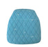Chivari Turquoise Blue Panel Back Chiavari Cushion with Bentley Stitching and SlipNot™ Technology CUSHPANVINBENTTB-A