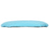 Chivari Turquoise Blue Vinyl Panel Back Chiavari Cushion with SlipNot™ Technology CUSHPANVINTB-SPNT-AX