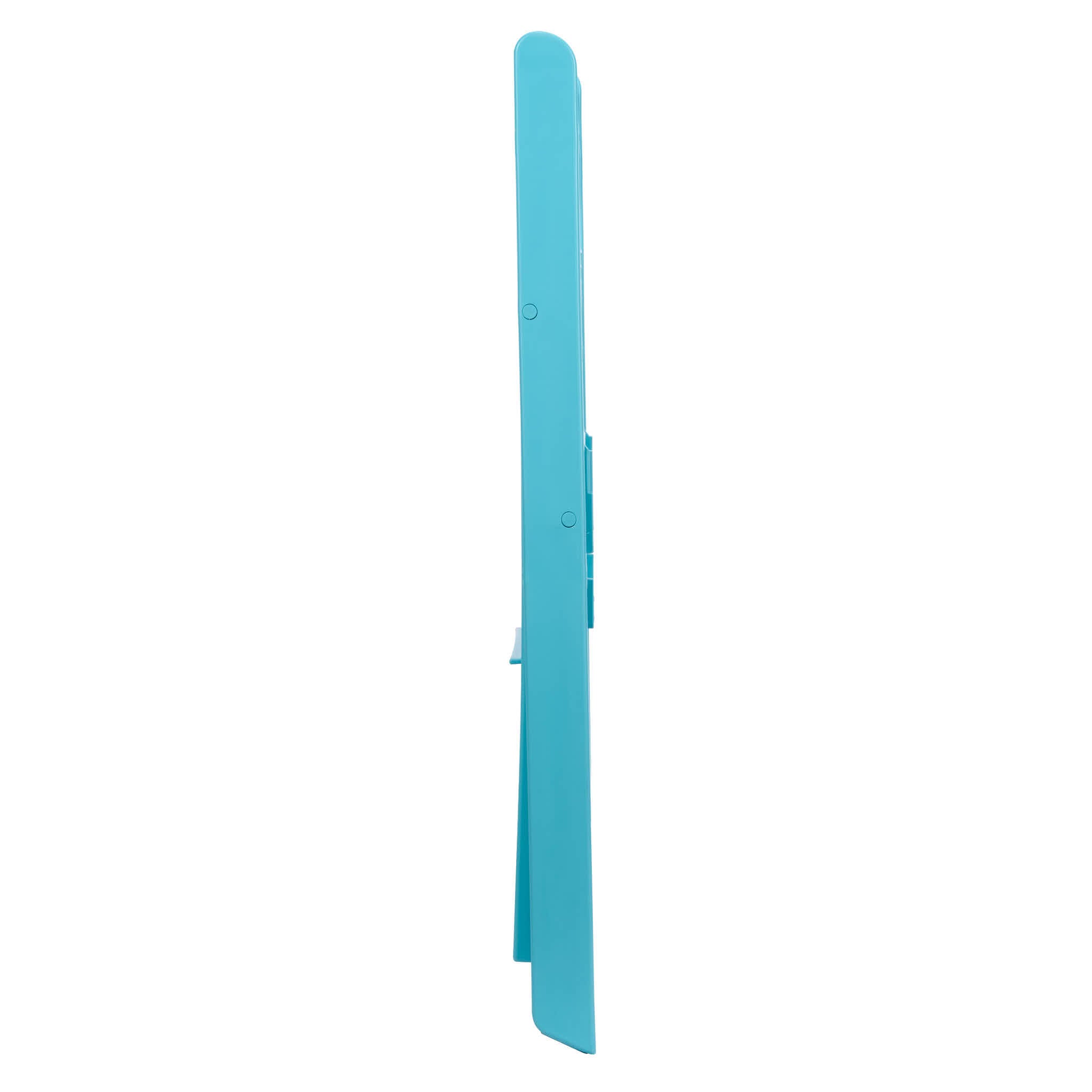 Chivari Turquoise Blue with Matching Seat Resin Steel Skeleton Folding Chair CFRTB-ST-A