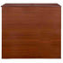 Chivari 42" Tall x 48" Long Walnut Finish Portable Foldable Bar BAR-FOLD-48-WALNUT-AX-T