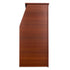 Chivari 42" Tall x 48" Long Walnut Finish Portable Foldable Bar BAR-FOLD-48-WALNUT-AX-T