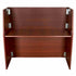 Chivari 42" Tall x 48" Long Walnut Finish Portable Foldable Bar BAR-FOLD-48-WALNUT-AX-T