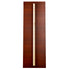 Chivari 42" Tall x 48" Long Walnut Finish Portable Foldable Bar BAR-FOLD-48-WALNUT-AX-T