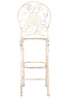 Chivari White Barcelona Bistro Barstool with Round Seat and Back by Chivari (Per Chair Price Shown – Sold only in Quantities of 2) BBBMRW-AX-T