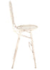 Chivari White Barcelona Bistro Barstool with Round Seat and Back by Chivari (Per Chair Price Shown – Sold only in Quantities of 2) BBBMRW-AX-T