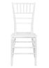 Chivari White ThinResin™ Chiavari Chair CCRW-MONO-THIN-ZG-T