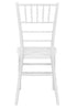 Chivari White ThinResin™ Chiavari Chair CCRW-MONO-THIN-ZG-T