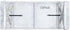 Chivari 96" x 40" (8 Foot) White Distressed Rectangle X Leg Wood Farm Table TFARMRT9640-WHITEDIS-X-LEG-AX-T