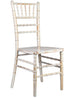 Chivari White Distressed ToughWood™ Chiavari Chair CCWWD-ZG-T