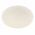 Toulouse 40" Round Glass Top White and Beige Rattan French Bistro Table TBTPWB-KT-AX-T