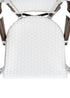 Toulouse White French Bistro Set Includes 40" Table and 4 Chairs with Arms FBK-WWD-AWD4-AX