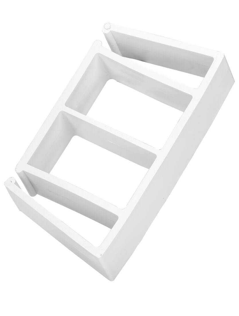 Chivari 50 Pack White Ganging Clip for Resin Folding Chairs PARTS-FOLD-RESIN-CLIP-WH50