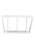 Chivari 50 Pack White Ganging Clip for Resin Folding Chairs PARTS-FOLD-RESIN-CLIP-WH50