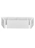 Chivari 50 Pack White Ganging Clip for Resin Folding Chairs PARTS-FOLD-RESIN-CLIP-WH50