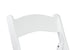 Chivari White SuperResin™ Folding Chair with Stainless Steel Hardware CFRWS-AX-T