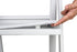 Chivari White SuperResin™ Folding Chair CFRW-AX-T
