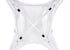 Chivari White Hi Gloss Tolix Style Metal Chair CTMW-AX-T