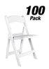 Chivari 100 Chair Pack White SuperResin Folding Chair 800 lbs Weight Capacity* 3 Year Total Warranty* CFRW-AX-T-100
