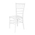 Chivari 40 Chair Pack White ToughResin™ Chiavari Chair CCRW-MONO-AX-T-40