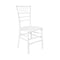 Chivari White ToughResin™ Chiavari Chair CCRW-MONO-AX-T