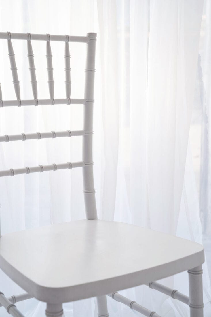 Chivari 40 Chair Pack White ToughWood™ Chiavari Chair CCWW-ZG-T-40