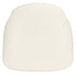 Chivari White 1.75"  Vinyl Panel Back Chiavari Cushion with SlipNot™ Technology CUSHPANVINWHI-SPNT-AX