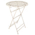 Chivari 32" Antique White Barcelona Bistro Cocktail Table TBBBMW-AX-T