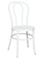 Chivari Cool White Resin Bentwood Festive Chair CBFRW-ZG-T