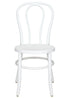 Chivari Cool White Resin Bentwood Festive Chair CBFRW-ZG-T