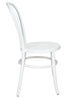 Chivari Cool White Resin Bentwood Festive Chair CBFRW-ZG-T