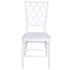 Chivari White Diamond Resin Chair - 2 Pack - Some Assembly Required CDRW2-U-ZG-T-2