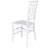 Chivari White Diamond Resin Chair - 2 Pack - Some Assembly Required CDRW2-U-ZG-T-2