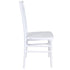 Chivari White Diamond Resin Chair - 2 Pack - Some Assembly Required CDRW2-U-ZG-T-2
