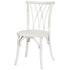 Chivari White Distressed ToughWood™ Willow Chair CWWWD-AX-T