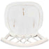 Chivari White Distressed ToughWood™ Willow Chair CWWWD-AX-T