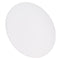 Chivari Cool White Round Vinyl Panel Back Cushion CUSH-PANVIN-RDWHT-ZG-T