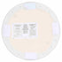 Chivari Cool White Round Vinyl Panel Back Cushion CUSH-PANVIN-RDWHT-ZG-T