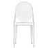 Chivari White Resin Kids Victoria Ghost Chair CGVRW-KID-ZG-T