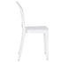 Chivari White Resin Kids Victoria Ghost Chair CGVRW-KID-ZG-T