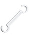 Chivari 80 Pack White Large Poly Folding Clip to connect Poly Chairs PARTS-FOLD-POLY-CLIP-WH80L