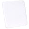 Chivari White 0.75" Vinyl Panel Cushion with SlipNot™ Technology for Clear Folding Chair CUSHPANVIN-FLD-WHT-AX